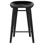 Kami Onyx Wood Counter Stool