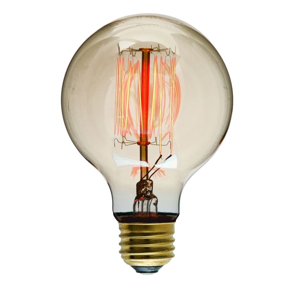 G80 15 Anchors 40W E26 Gold Glass Light Bulb G80 15 Anchors 40W E26 Gold Glass Light Bulb