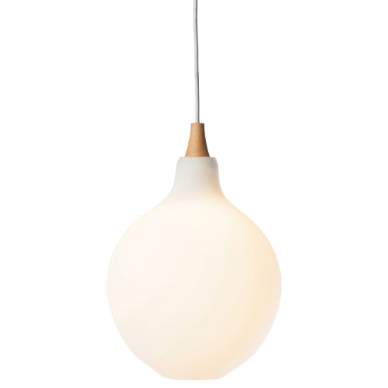 Mimas White Glass Pendant Lighting