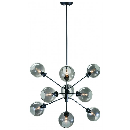 Atom Grey Glass Pendant Lighting