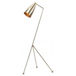 Lucille Antique Brass Metal Floor Lighting