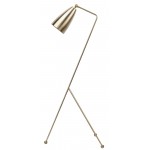 Lucille Antique Brass Metal Floor Lighting