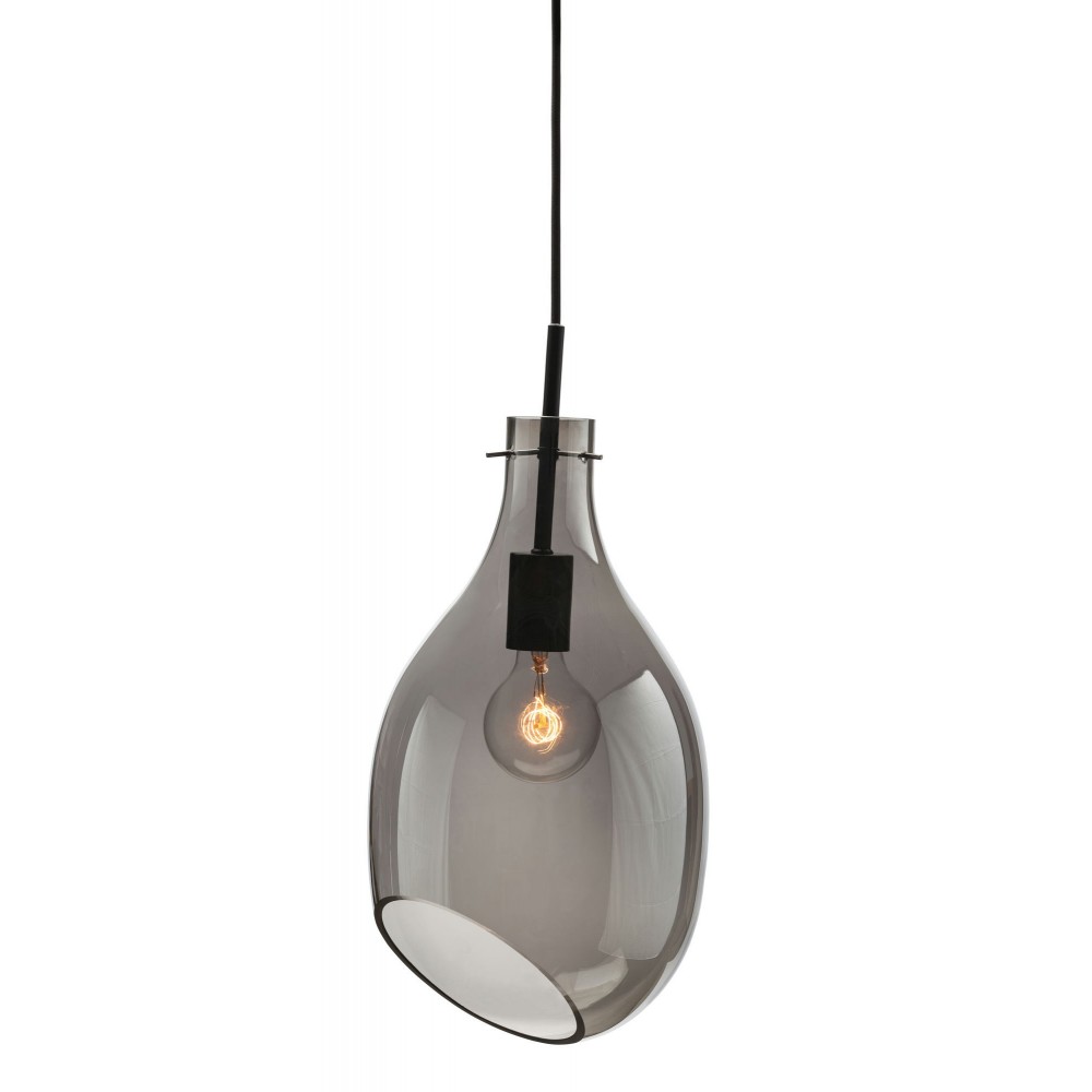 Carling Grey Glass Pendant Lighting