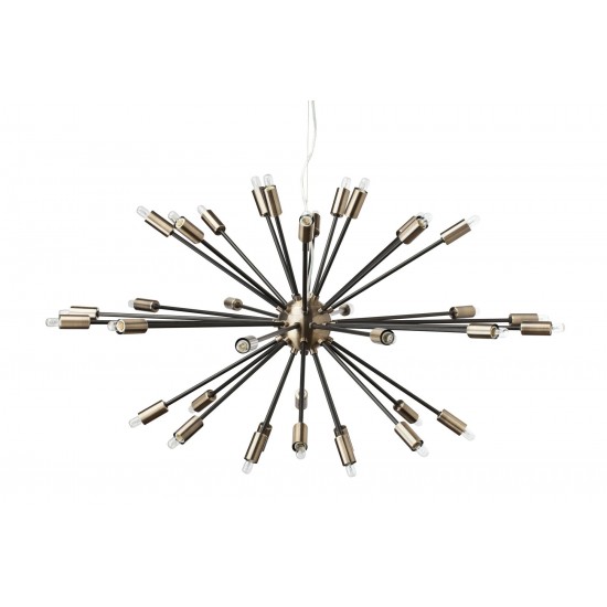 Vladimir Antique Brass Metal Pendant Lighting, HGRA312