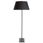 Evan Black Fabric Floor Lighting