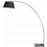 Evan Black Fabric Floor Lighting