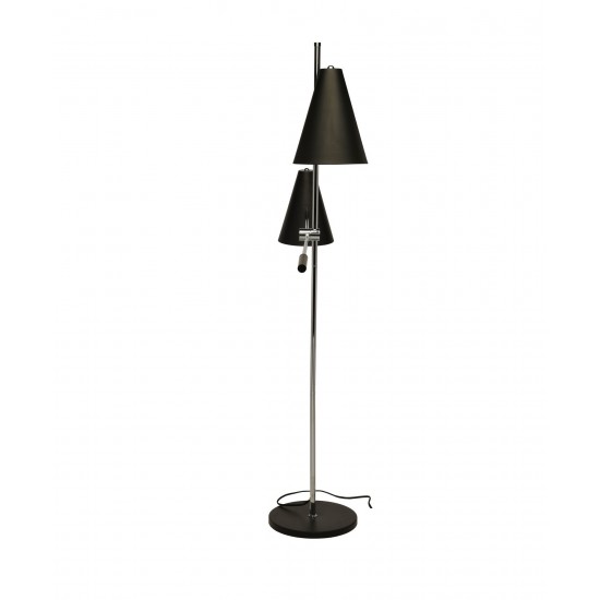 Tivat Black Metal Floor Lighting, HGRA390