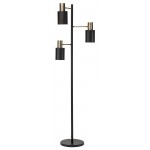 Lucca Black Metal Floor Lighting