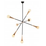 Tristan Black Metal Pendant Lighting, HGRA493