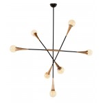 Tristan Black Metal Pendant Lighting, HGRA493