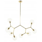 Atom 8 Clear Glass Pendant Lighting