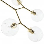 Atom 8 Clear Glass Pendant Lighting