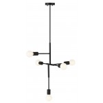 Hendrix Black Metal Pendant Lighting, HGRA596