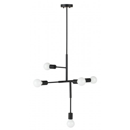 Hendrix Black Metal Pendant Lighting, HGRA596