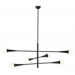 Orion 3 Black Metal Pendant Lighting