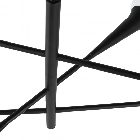 Orion 3 Black Metal Pendant Lighting