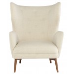 Klara Sand Fabric Single Seat Sofa