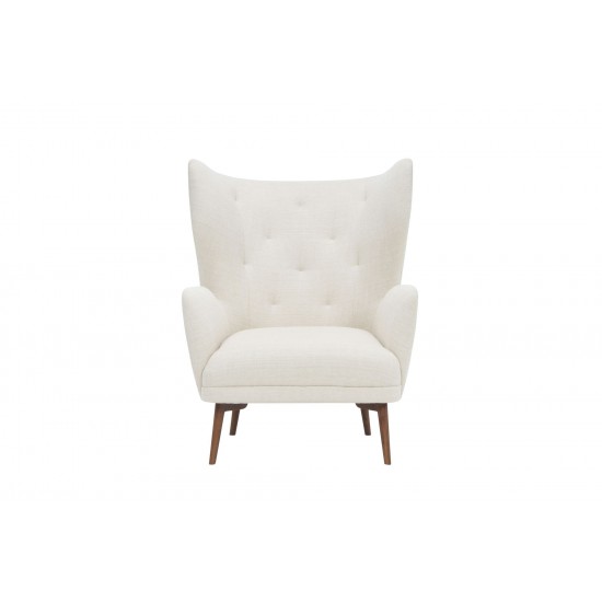 Klara Sand Fabric Single Seat Sofa