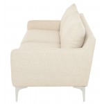 Anders Sand Fabric Triple Seat Sofa, HGSC108