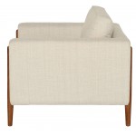 Steen Sand Fabric Single Seat Sofa