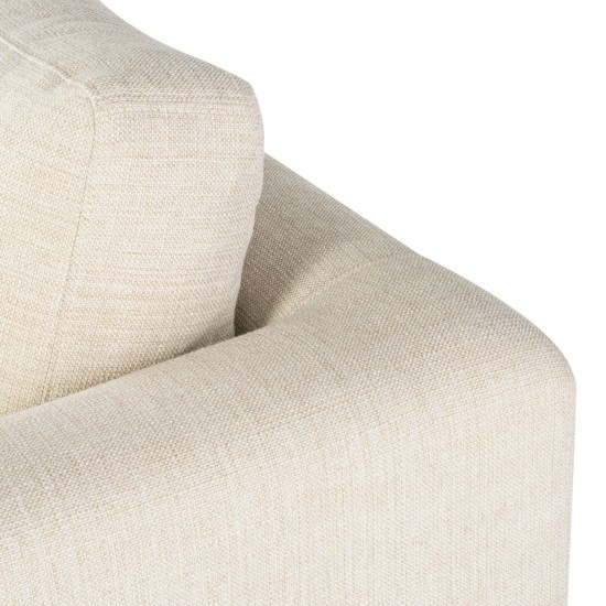 Steen Sand Fabric Single Seat Sofa