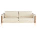 Steen Sand Fabric Triple Seat Sofa