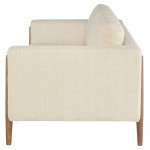 Steen Sand Fabric Triple Seat Sofa