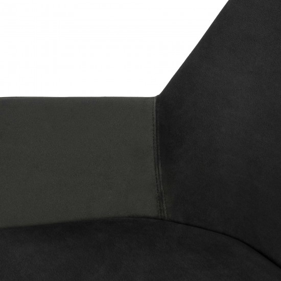Gretchen Shadow Grey Fabric Occasional Chair