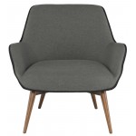 Gretchen Slate Grey Fabric Occasional Chair