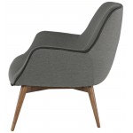 Gretchen Slate Grey Fabric Occasional Chair