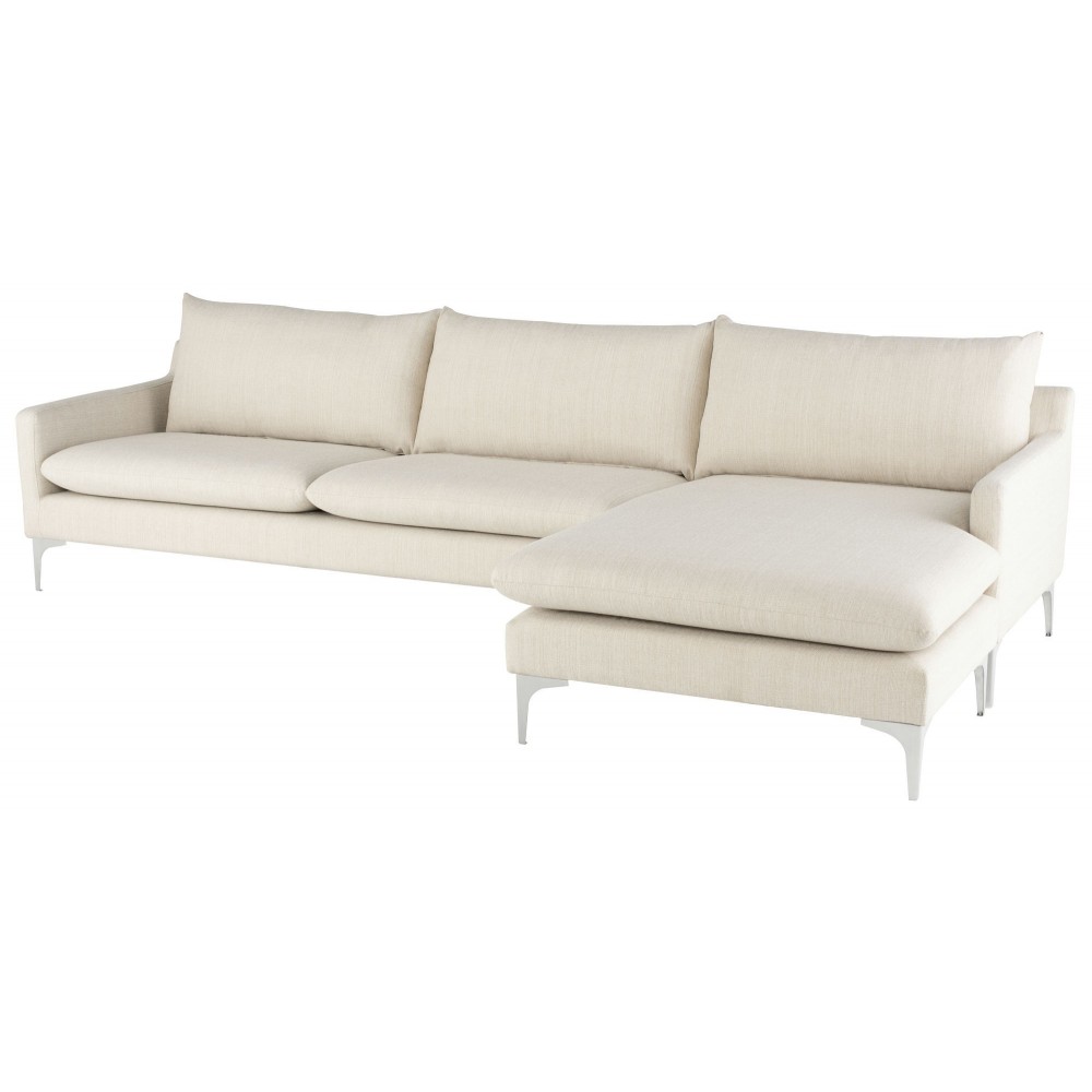 Anders Sand Fabric Sectional Sofa, HGSC249