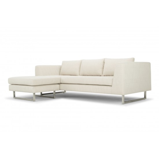 Matthew Sand Fabric Sectional Sofa