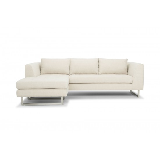 Matthew Sand Fabric Sectional Sofa