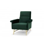 Mathise Emerald Green Fabric Occasional Chair