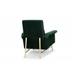 Mathise Emerald Green Fabric Occasional Chair