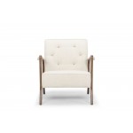 Eloise Sand Fabric Occasional Chair
