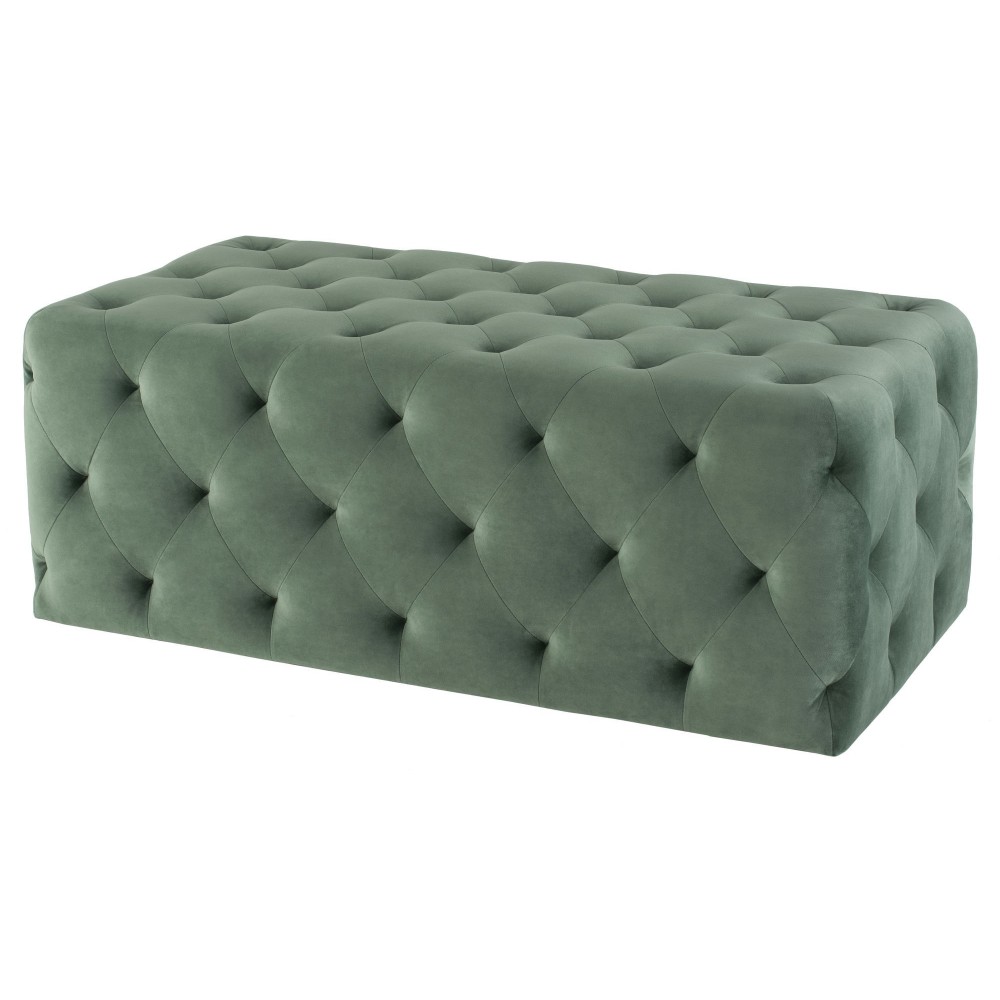 Tufty Moss Fabric Sofa Ottoman, HGSC421