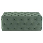 Tufty Moss Fabric Sofa Ottoman, HGSC421