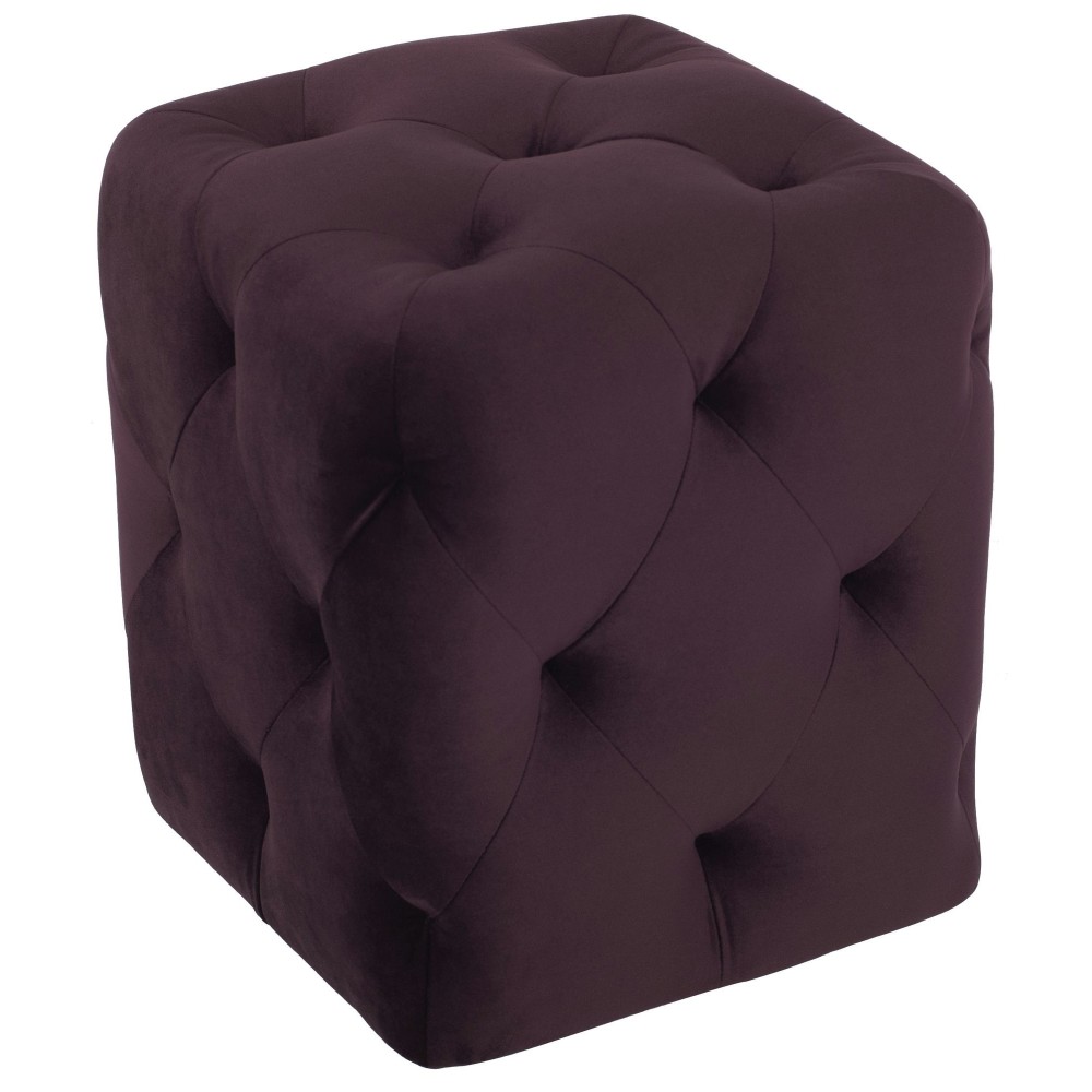 Tufty Mulberry Fabric Sofa Ottoman, HGSC428