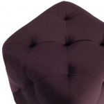 Tufty Mulberry Fabric Sofa Ottoman, HGSC428