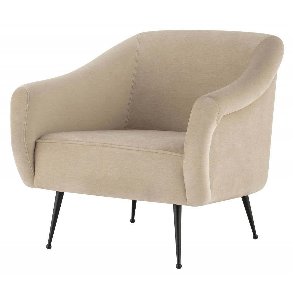 Lucie Nude Fabric Occasional Chair Lucie Nude Fabric Occasional Chair