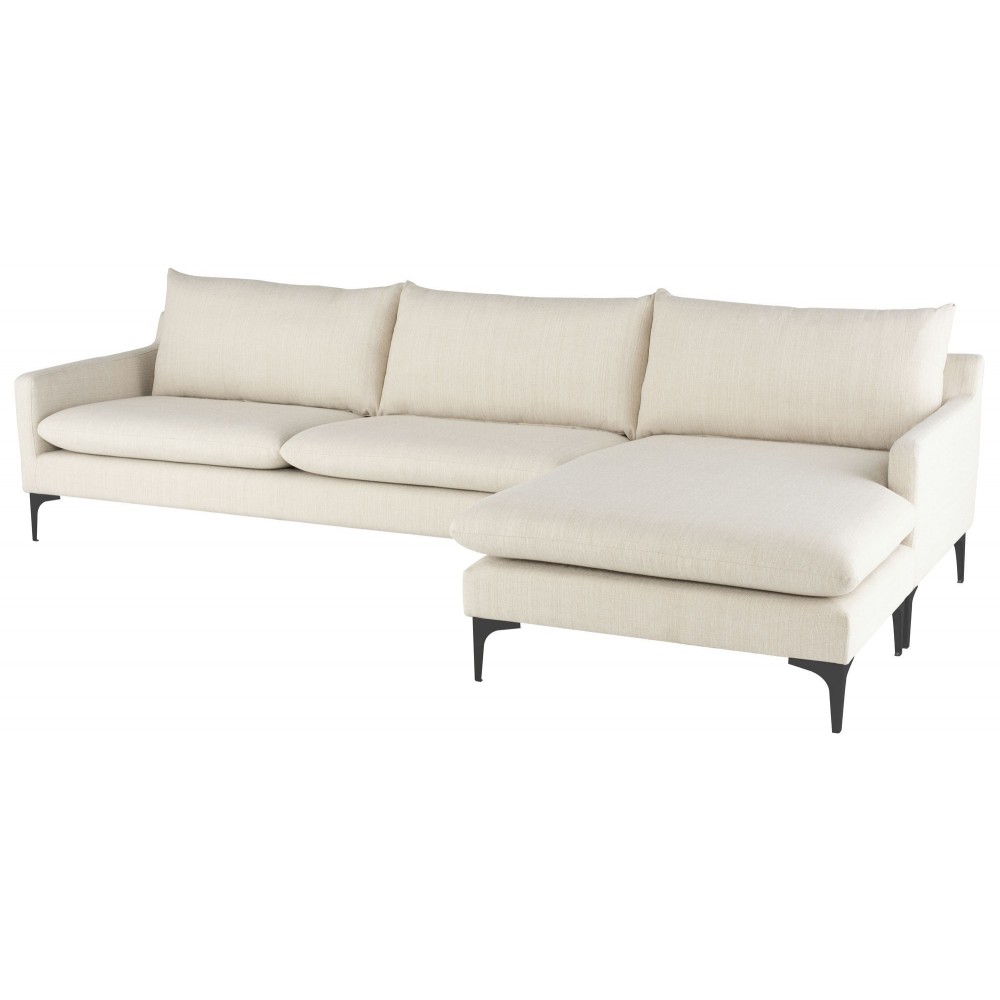 Anders Sand Fabric Sectional Sofa, HGSC486