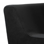 Anders Black Fabric Triple Seat Sofa, HGSC582