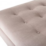 Janis Blush Fabric Sectional Sofa, HGSC591