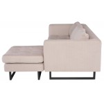 Matthew Mauve Fabric Sectional Sofa, HGSC623