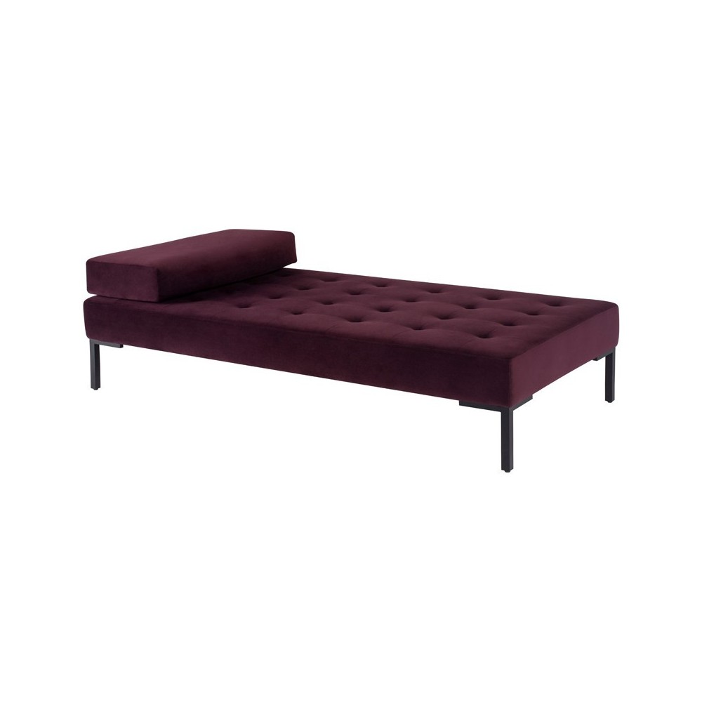 Giulia Mulberry Fabric Daybed Sofa