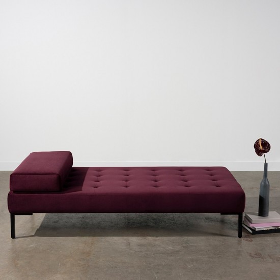 Giulia Mulberry Fabric Daybed Sofa