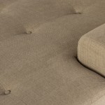 Colyn Burlap Fabric Sectional Sofa, HGSC635