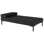 Giulia Coal Fabric Daybed Sofa