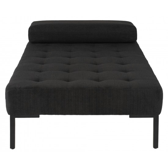 Giulia Coal Fabric Daybed Sofa